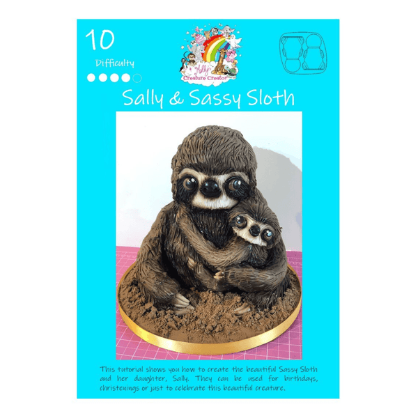 Molly Robbins Sally & Sassy Sloth Cake Tutorial