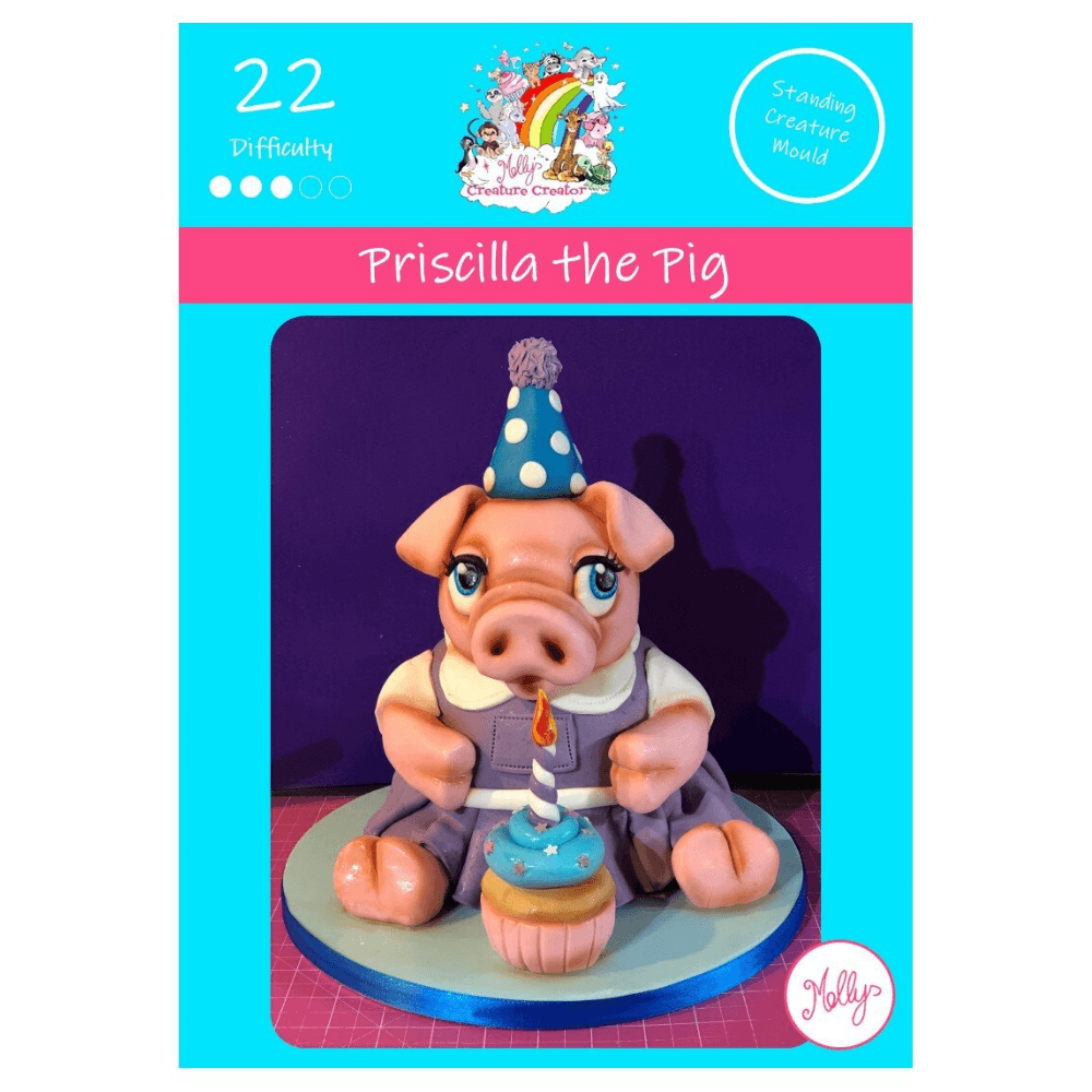 Molly Robbins Priscilla The Pig Cake Tutorial