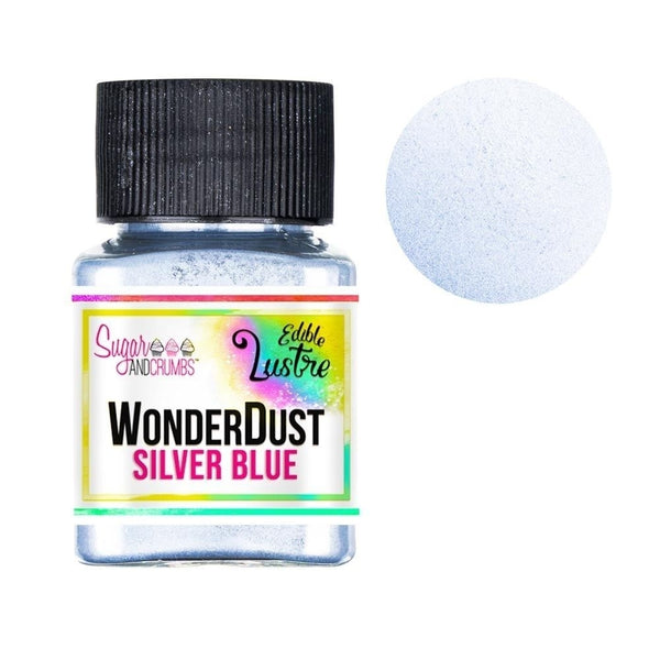 Sugar & Crumbs WonderDust Lustre 5g - Silver Blue