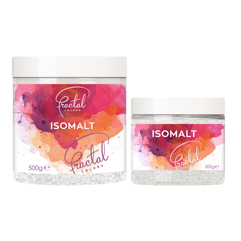 Fractal Colors Isomalt Crystals
