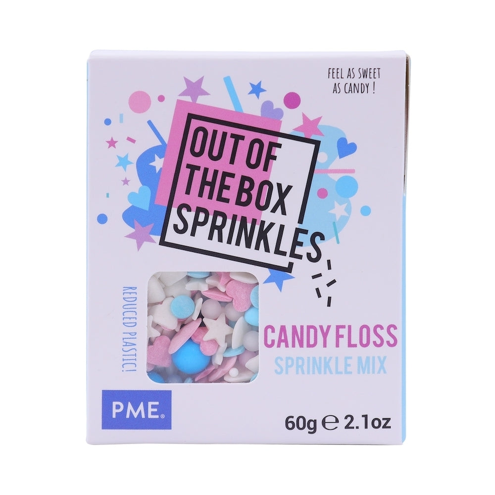 PME Candy Floss - Out The Box Sprinkle Mix 60g
