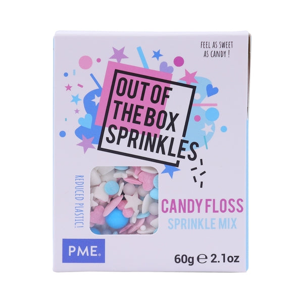 PME Candy Floss - Out The Box Sprinkle Mix 60g