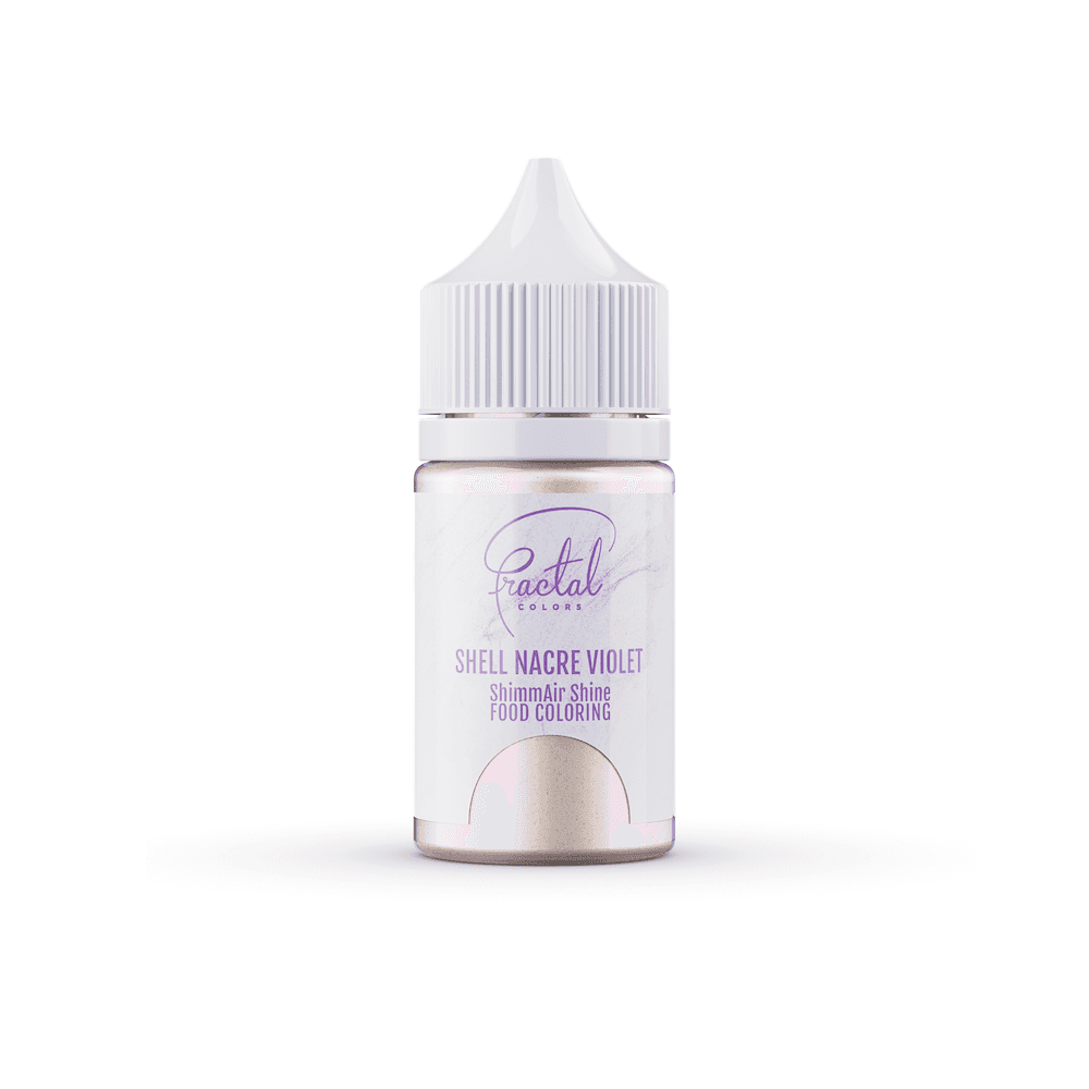 Fractal Colors ShimmAir Shine Airbrush & Icing Colour 33g - Shell Nacre Violet