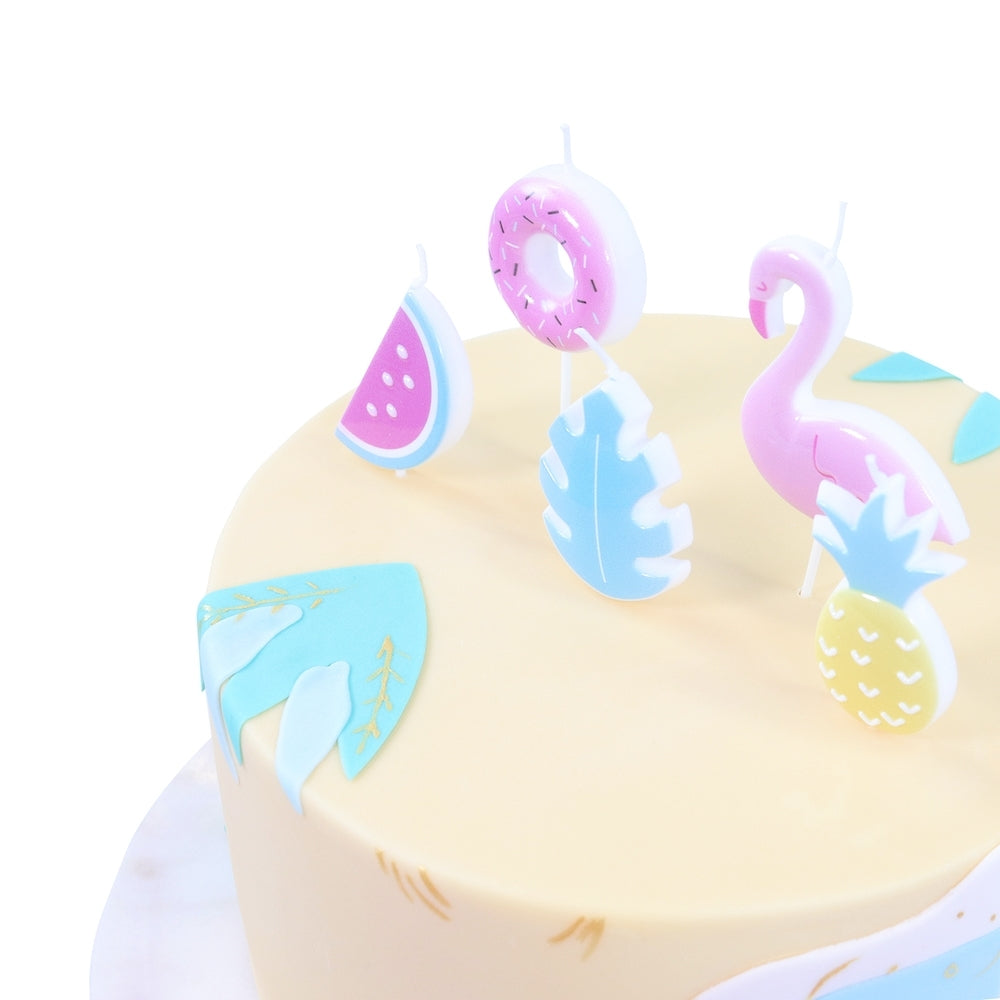 PME Tropical Party Candles - Set of 5