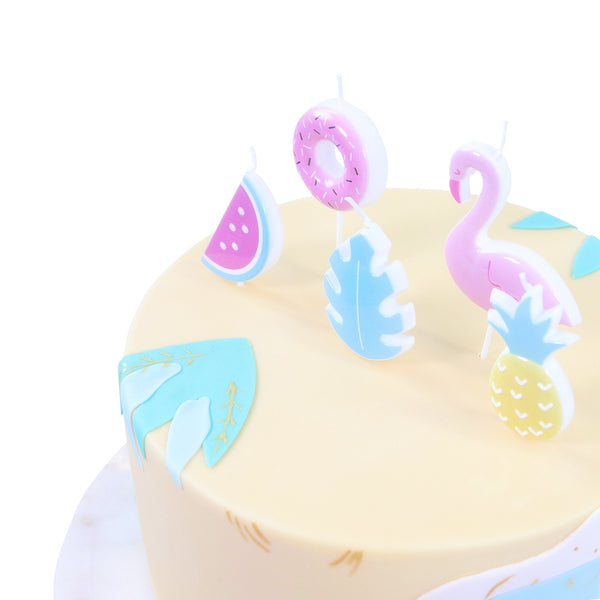 PME Tropical Party Candles - Set of 5