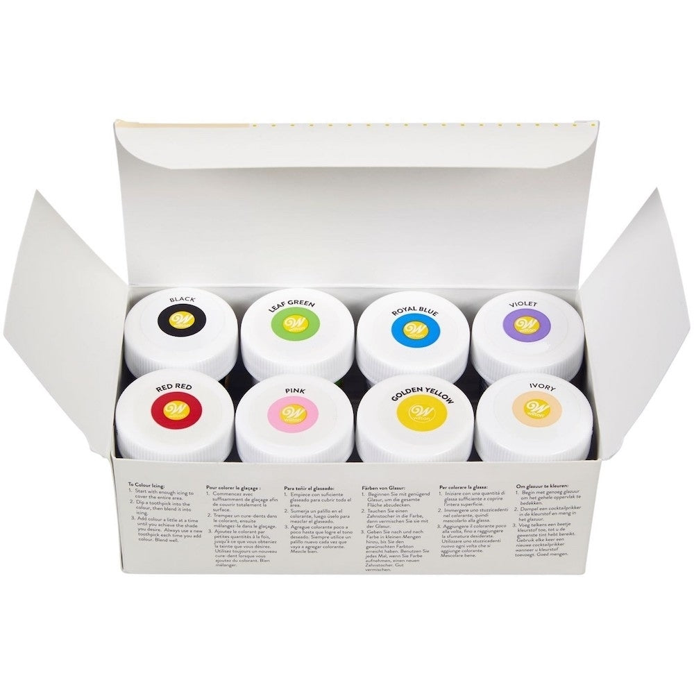 Wilton Icing Colour Set Of 8