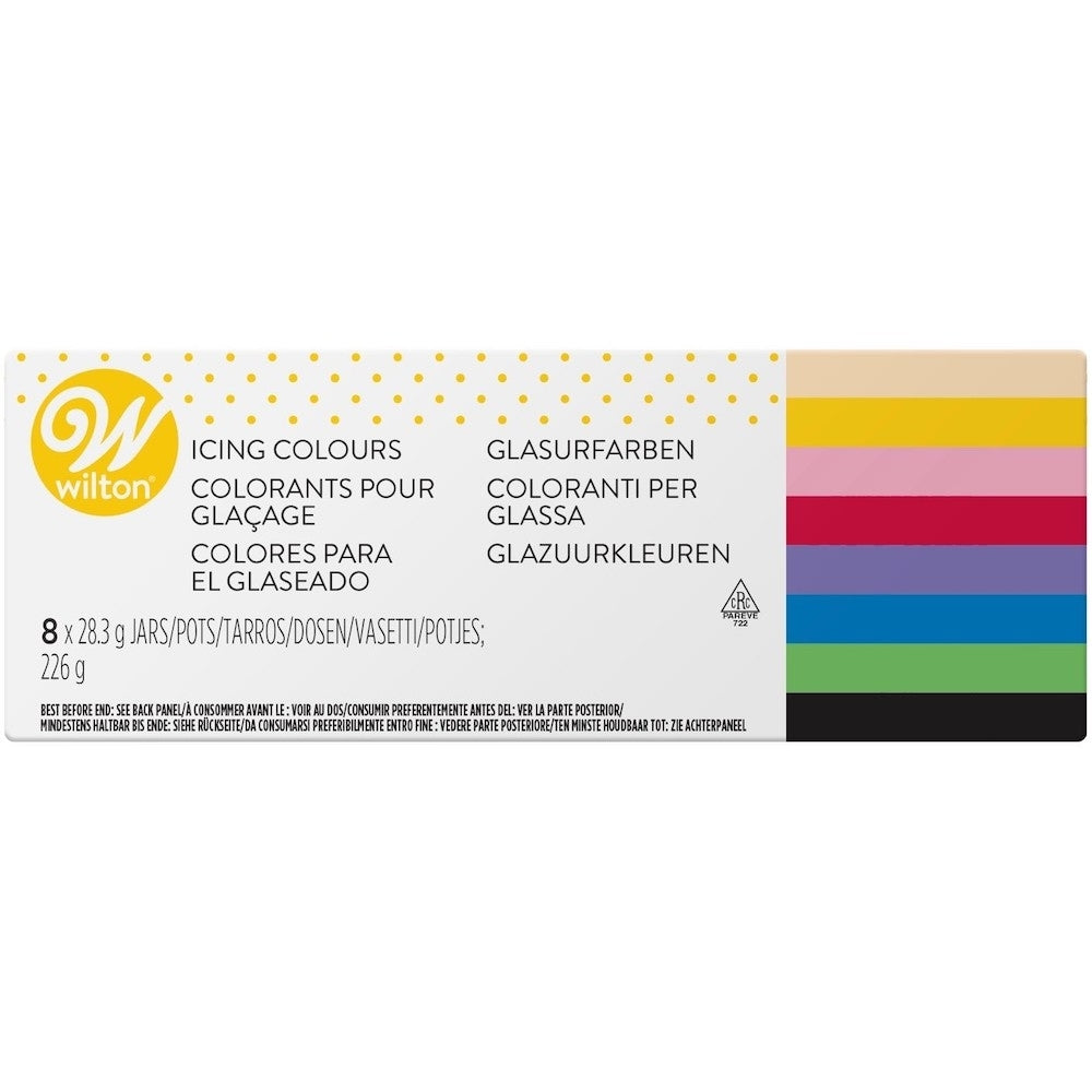 Wilton Icing Colour Set Of 8