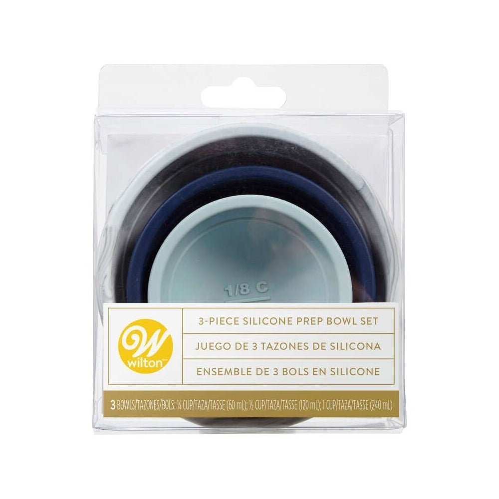 Wilton Silicone Prep Bowls -  Set of 3