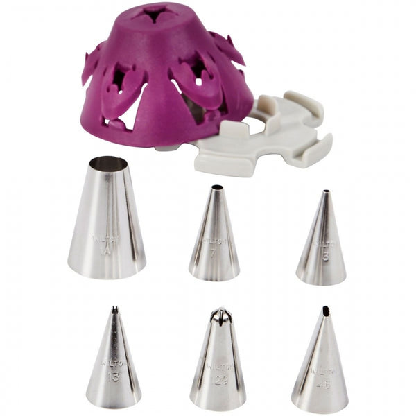 Wilton Piping Tip Dishwasher & Storage Set