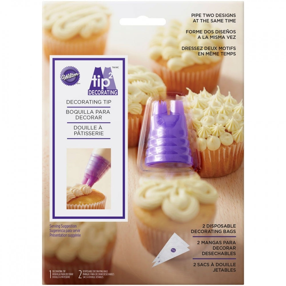 Wilton Duo Piping Tip & Bag Set