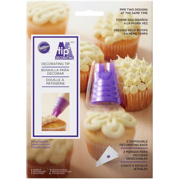 Wilton Duo Piping Tip & Bag Set