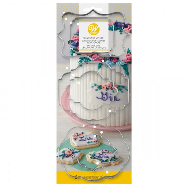 Wilton Cut-Outs Plaque Set of 6