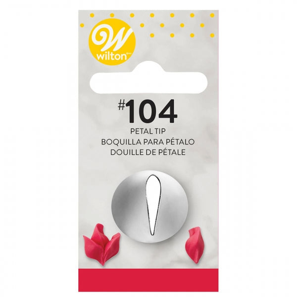 Wilton No.104 Petal Piping Tip