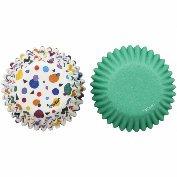 Wilton Dots & Triangles Baking Cases x 75