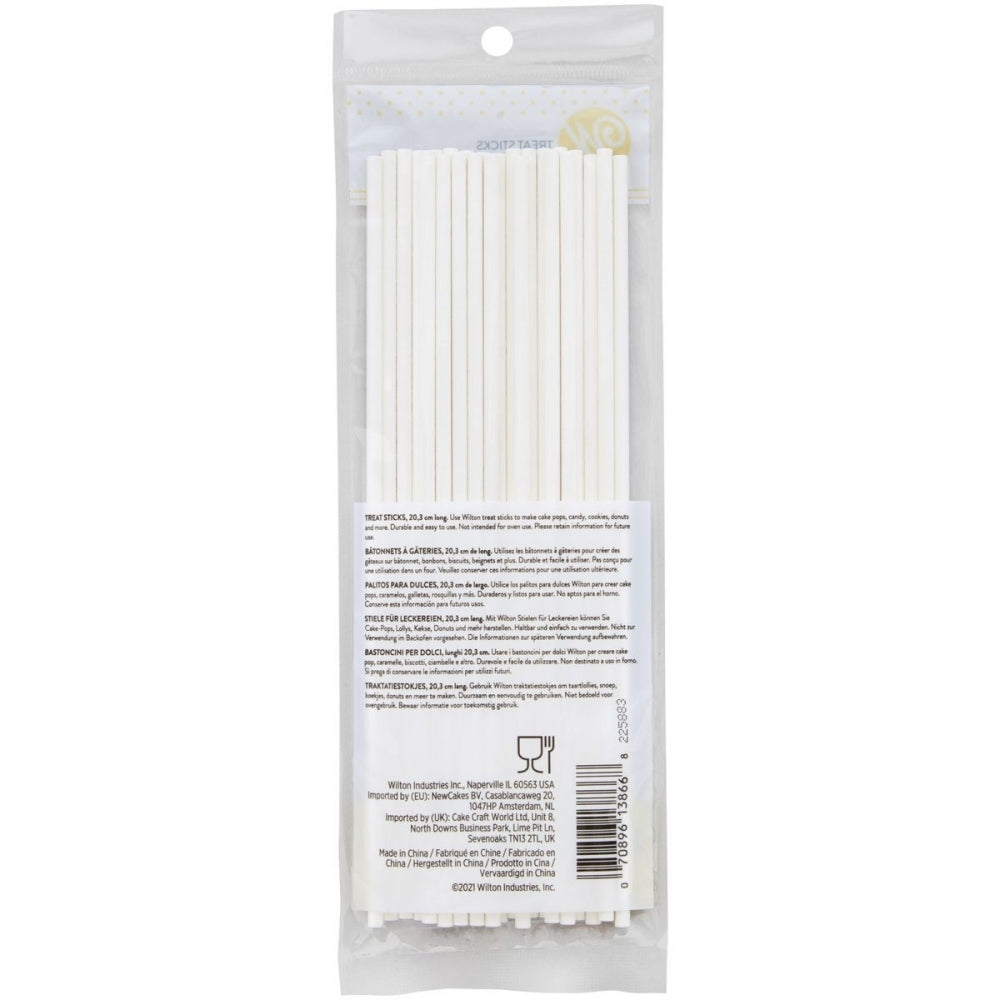 Wilton Lollipop Sticks 20cm - Pack of 25