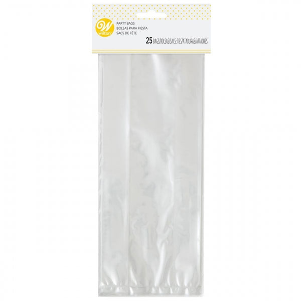 Wilton Clear Party Bags - Pack of 25