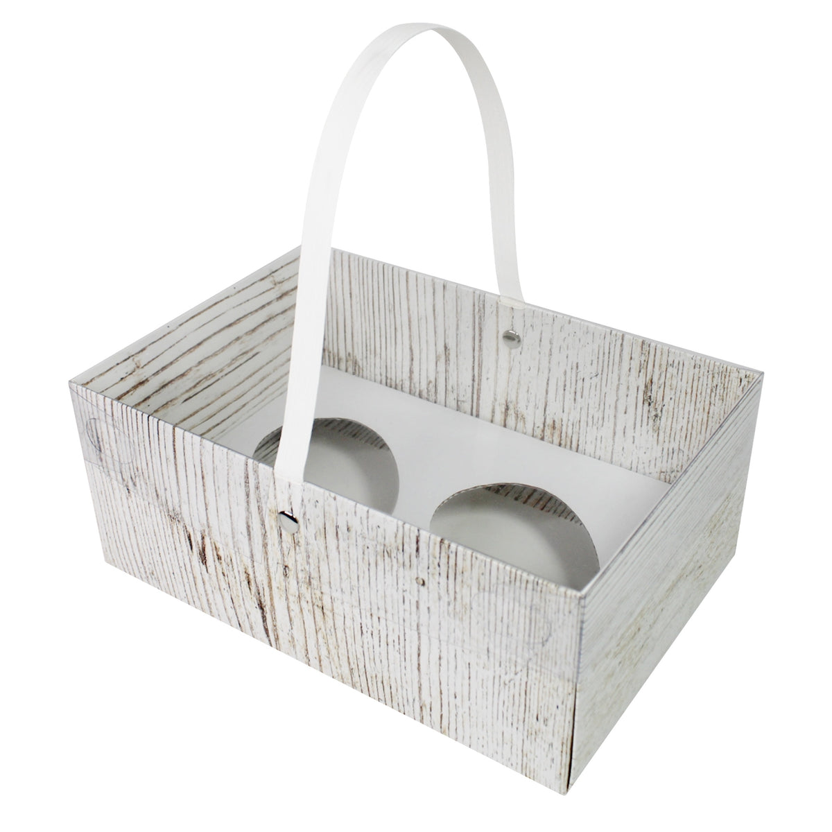 Simply Making Holds 2 Wood Effect Easter Egg Box With Handle