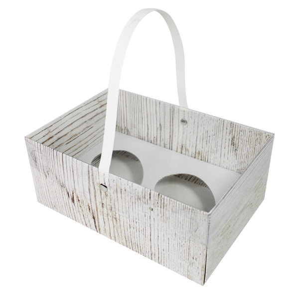 Simply Making Holds 2 Wood Effect Easter Egg Box With Handle