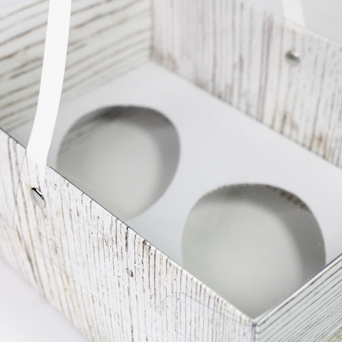Simply Making Holds 2 Wood Effect Easter Egg Box With Handle