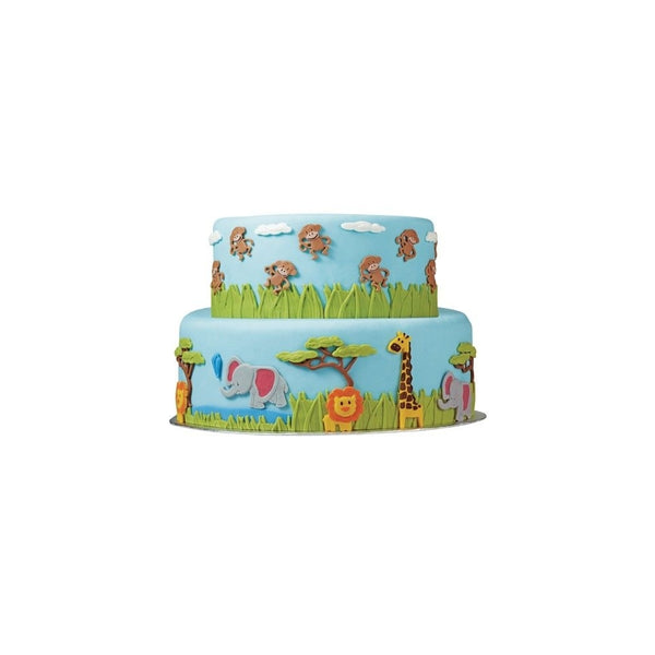 Wilton Jungle Animals Fondant Mould