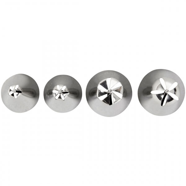 Wilton Decorating Tip Set - No.109, No.129, No.190 & No.225