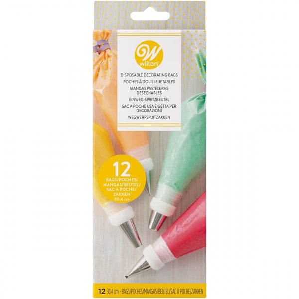 Wilton Disposable Decorating Bags - Pack of 12