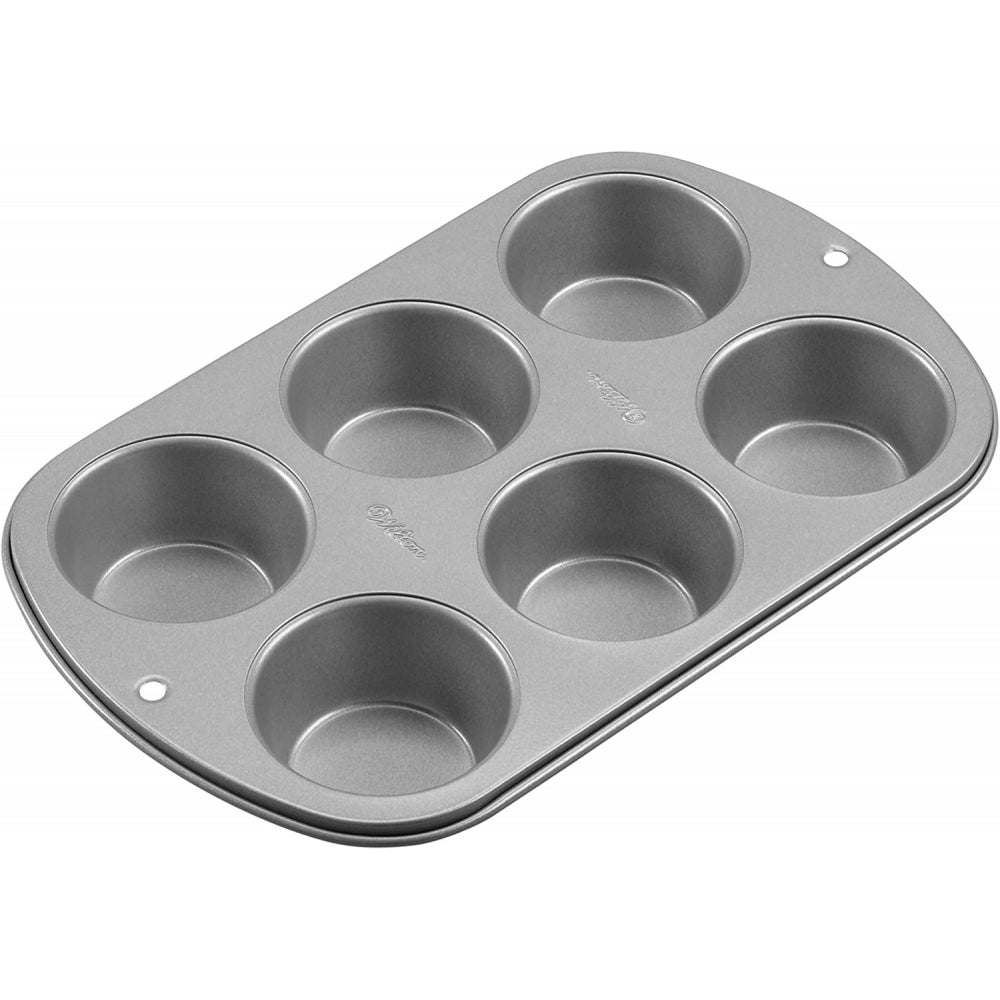 Wilton 6 Cup Jumbo Muffin Pan