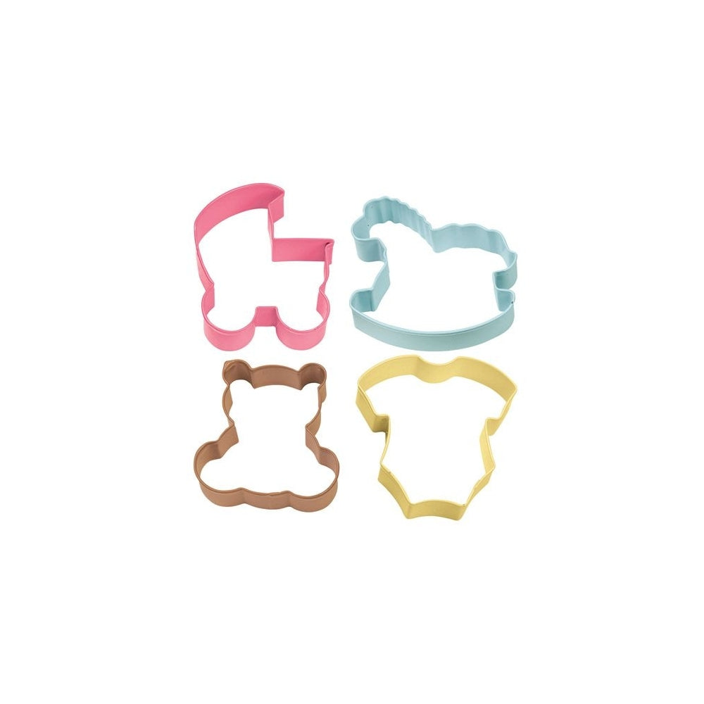 Wilton Baby Theme Cookie Cutters - Set of 4
