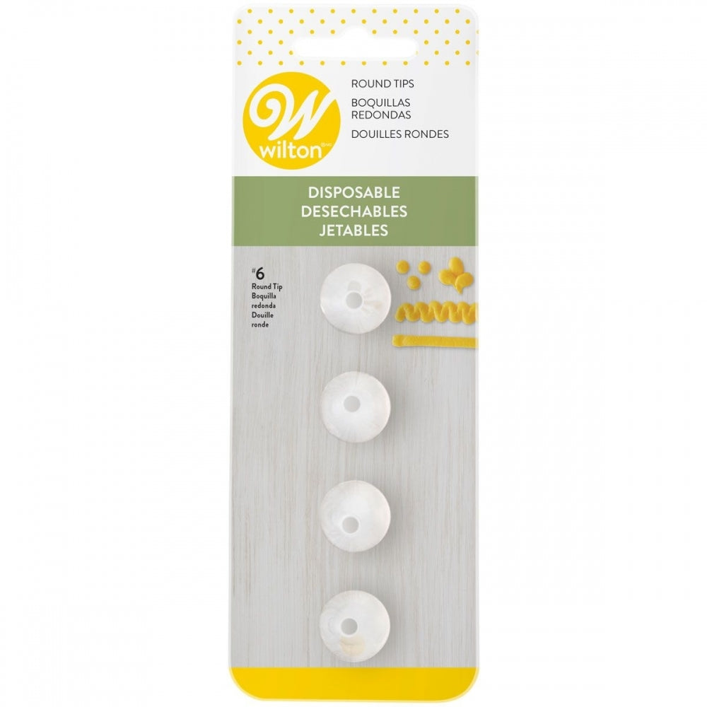 Wilton Disposable Tip No.6 - Pack of 4