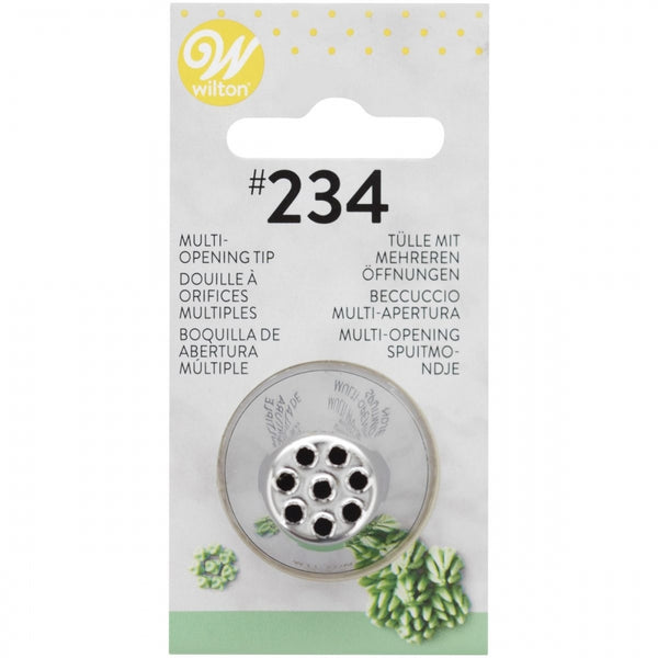 Wilton No.234 Grass Hair Multi-Open Piping Tip
