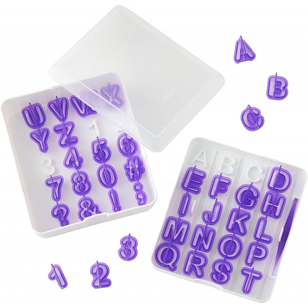 Wilton Alphabet and Number Cut-Outs Set