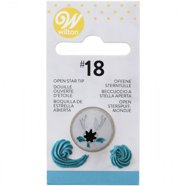 Wilton No.18 Open Star Piping Tip