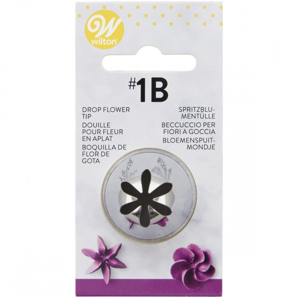Wilton No.1B Drop Flower Piping Tip
