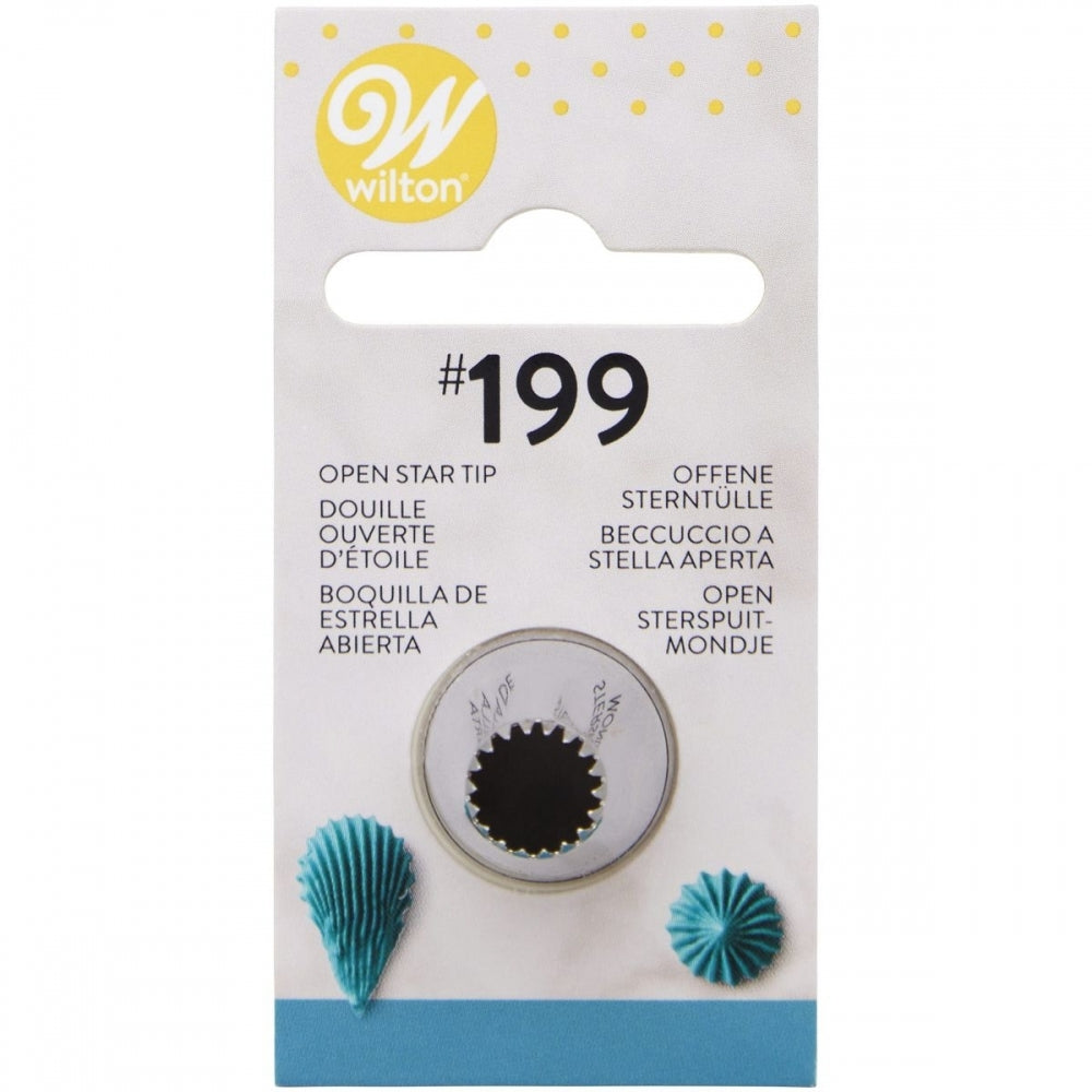 Wilton No.199 Open Star Piping Tip