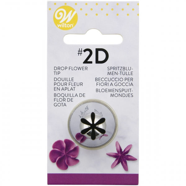 Wilton No.2D Drop Flower Piping Tip