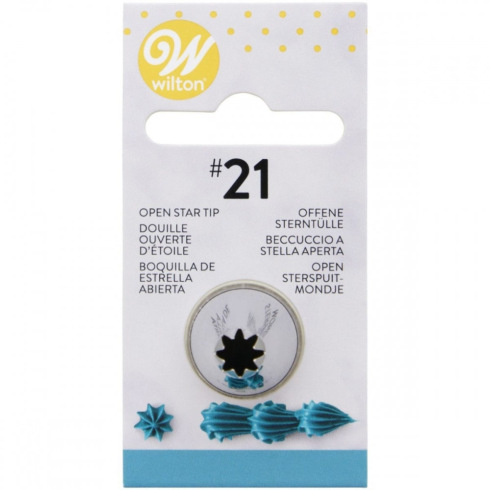 Wilton No.21 Open Star Piping Tip