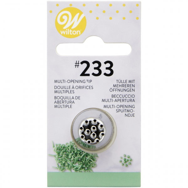 Wilton No.233 Grass Hair Multi-Open Piping Tip