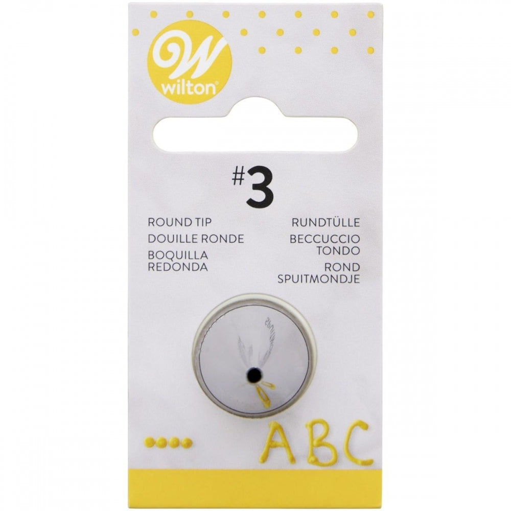 Wilton No.3 Round Piping Tip