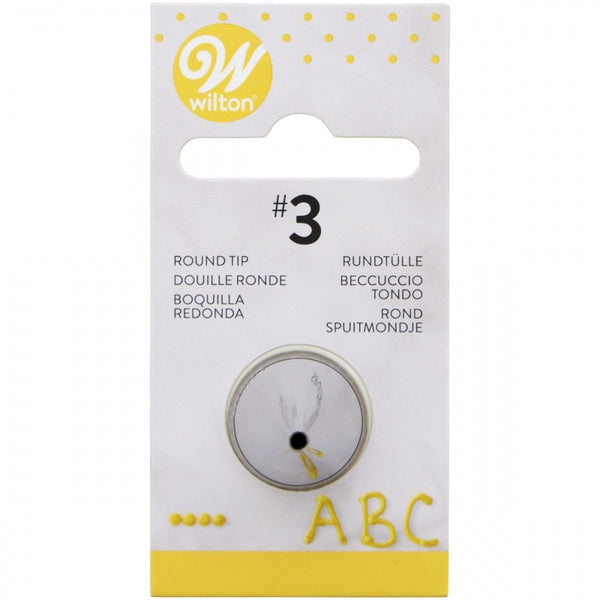 Wilton No.3 Round Piping Tip