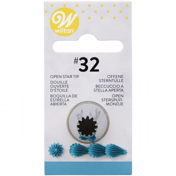 Wilton No.32 Open Star Piping Tip