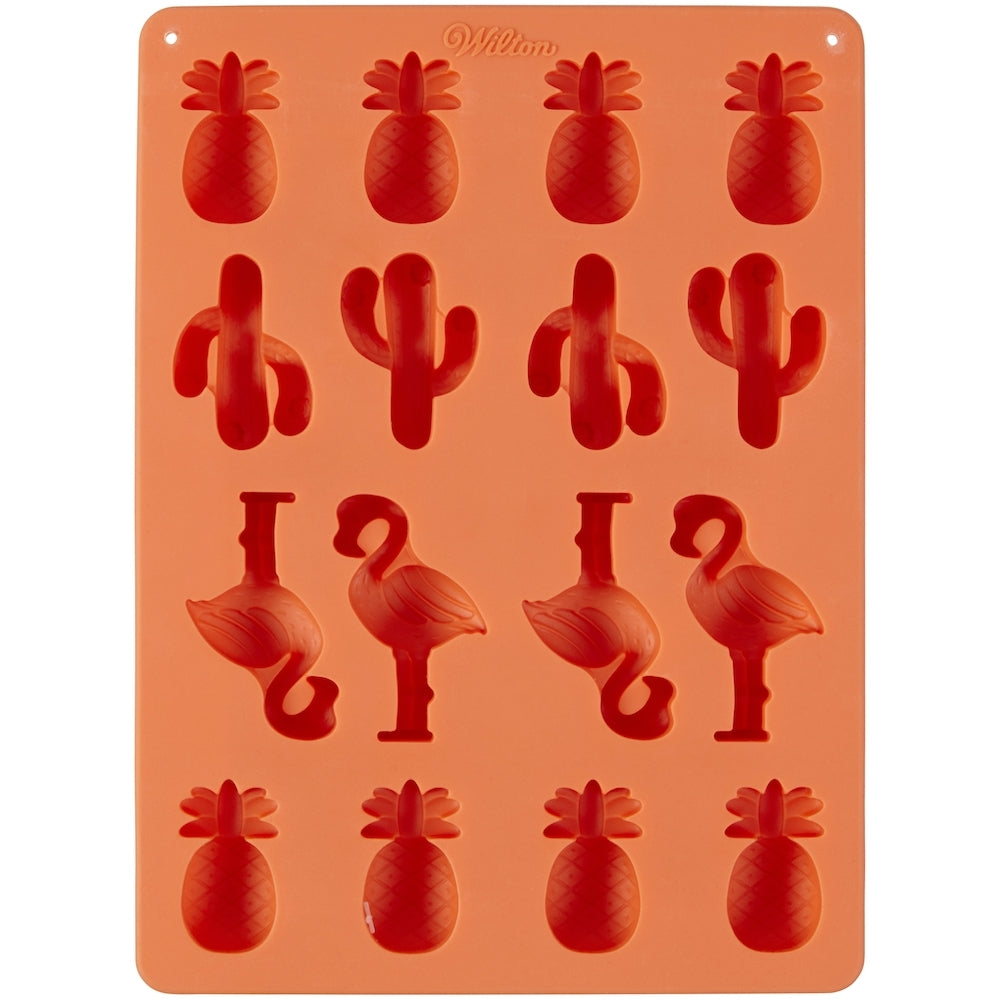 Wilton Pineapple/Cactus/Flamingo Silicone Candy Mould