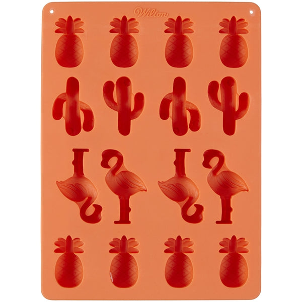 Wilton Pineapple/Cactus/Flamingo Silicone Candy Mould