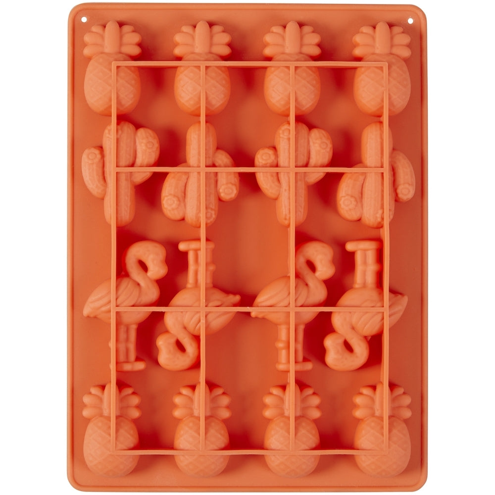 Wilton Pineapple/Cactus/Flamingo Silicone Candy Mould