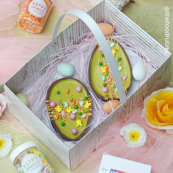 Simply Making Holds 2 White Easter Egg Insert
