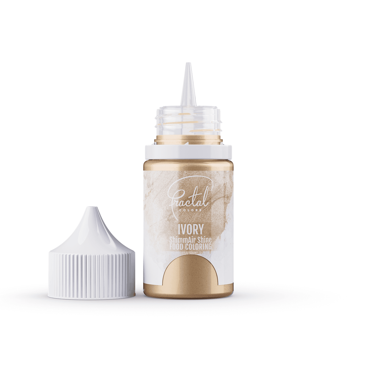 Fractal Colors ShimmAir Shine Airbrush & Icing Colour 33g - Ivory