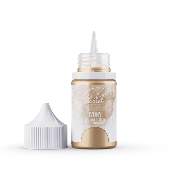 Fractal Colors ShimmAir Shine Airbrush & Icing Colour 33g - Ivory