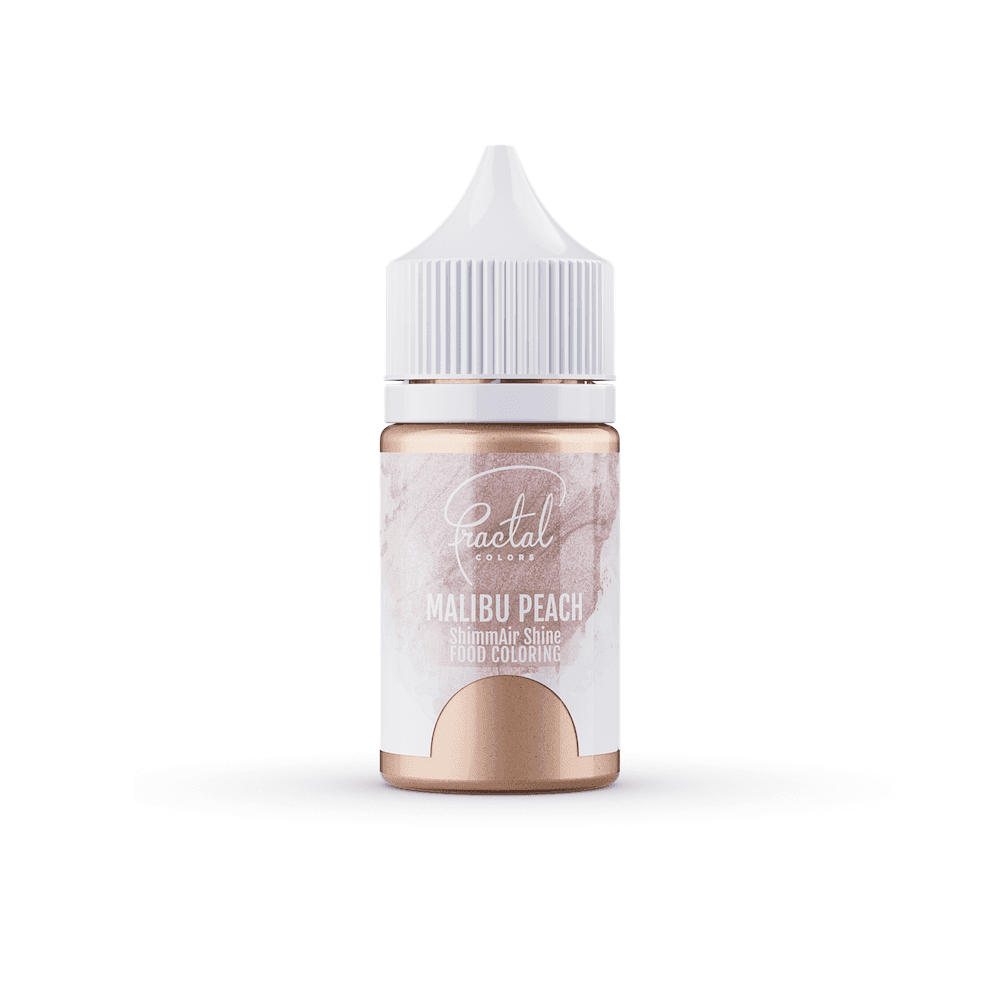 Fractal Colors ShimmAir Shine Airbrush & Icing Colour 33g - Malibu Peach