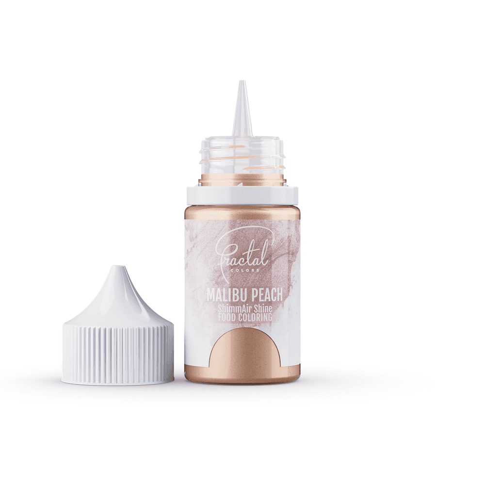 Fractal Colors ShimmAir Shine Airbrush & Icing Colour 33g - Malibu Peach