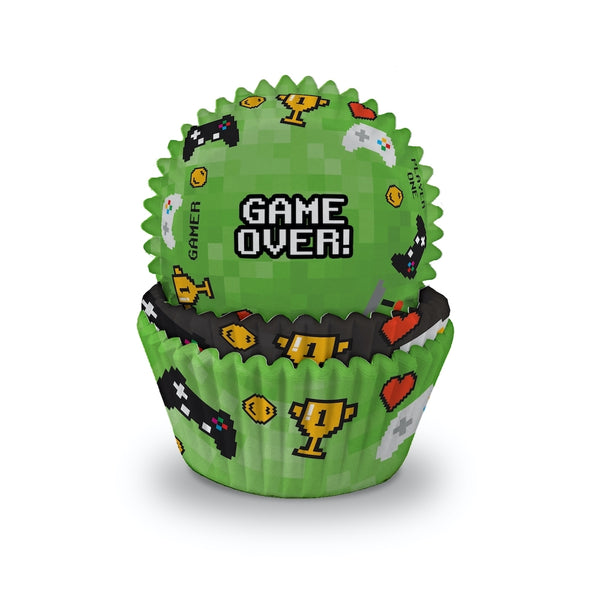 Anniversary House Gaming Party Cupcake Cases x 75