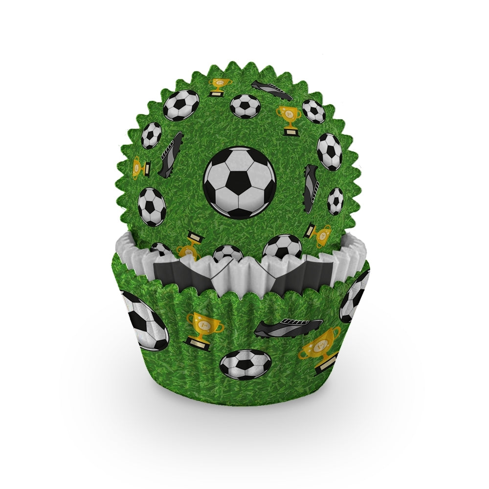 Anniversary House Football Cupcake Cases x 75